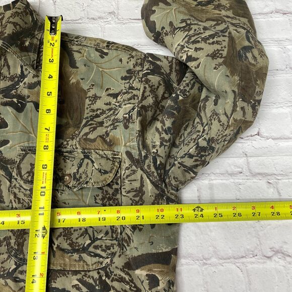 Canyon Guide Outfitters Men Camo Button Shirt Jacket Size Medium B355 -6 - Picture 4 of 16